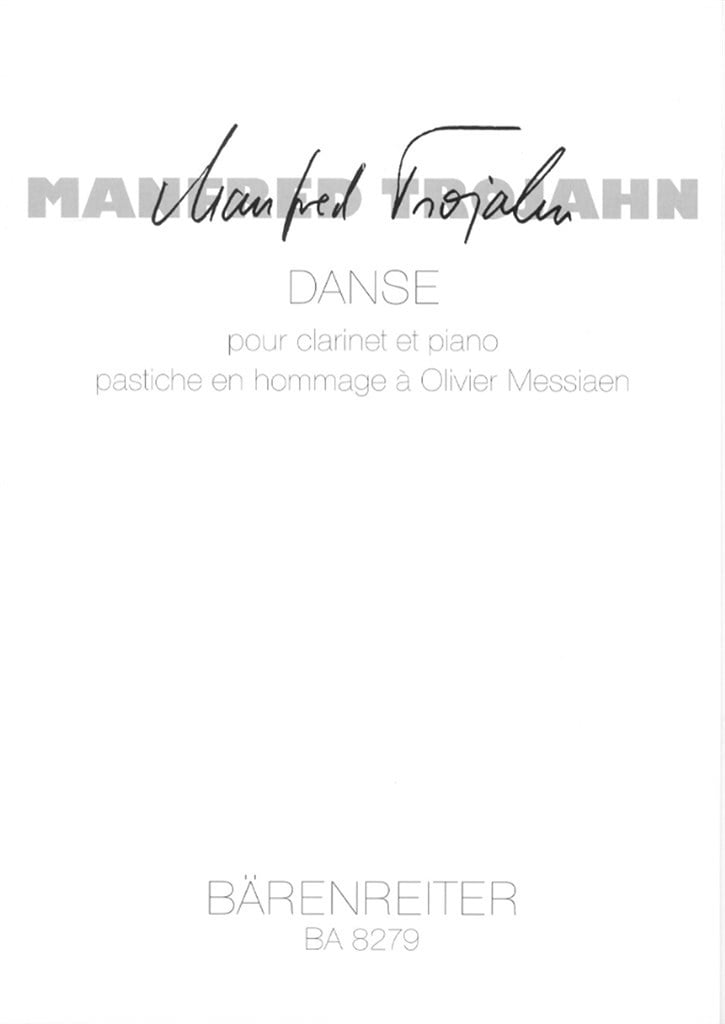 Danse pour clarinet et piano
